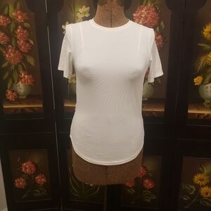 Avalanche Classic Cream Colored Short Sleeve Tee